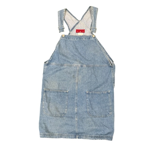 PSC Denim - PSC Denim Light Wash Overall Dress - Light Blue